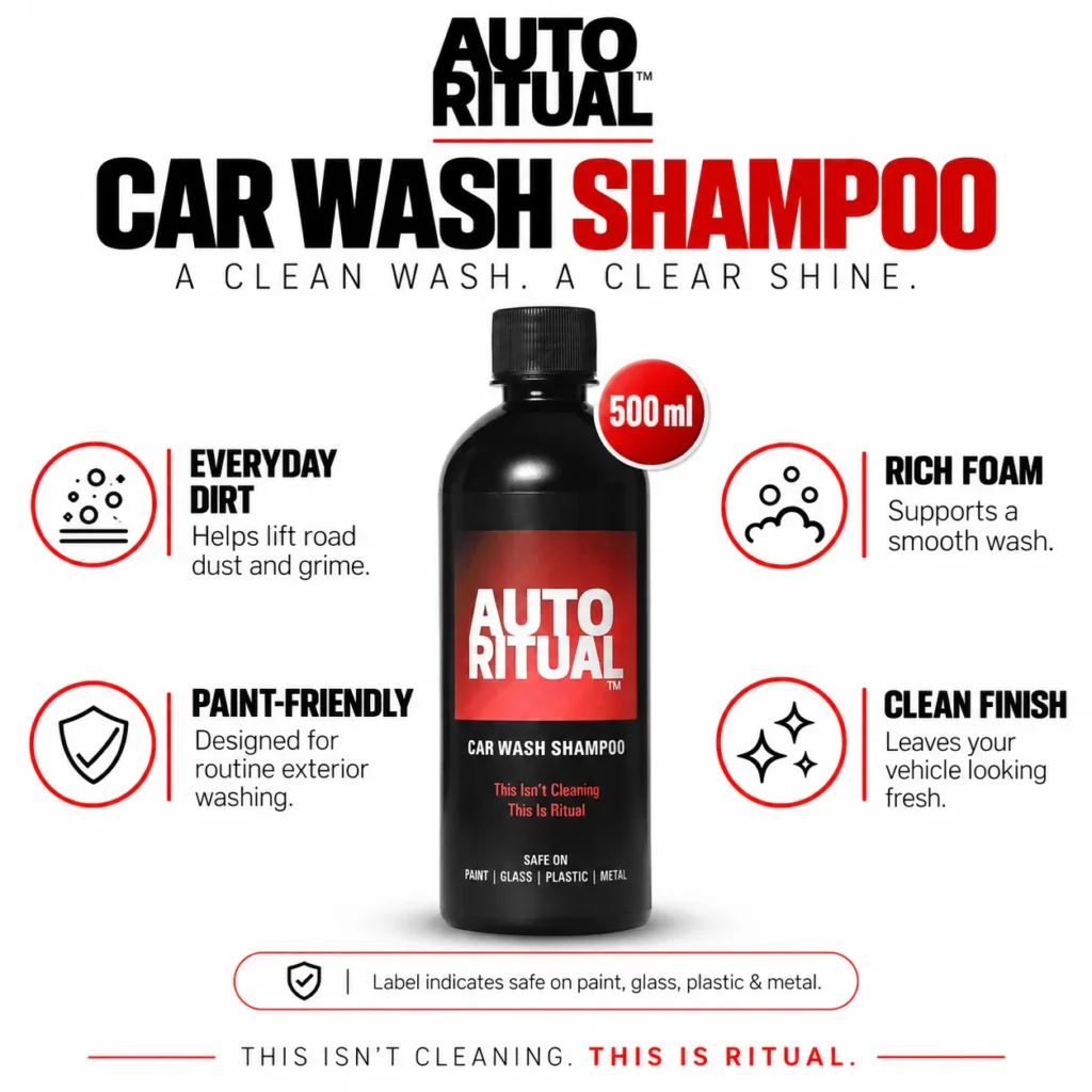 Auto Ritual Car Wash Shampoo Intro